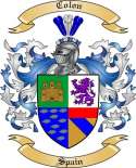 Colon Family Crest from Spain