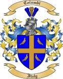 Columbi Family Crest from Italy