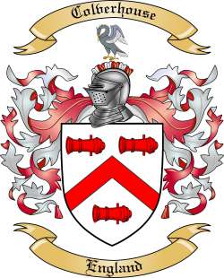 Colverhouse Family Crest from England