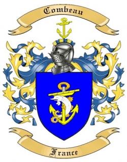 Combeau Family Crest from France
