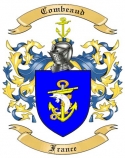 Combeaud Family Crest from France