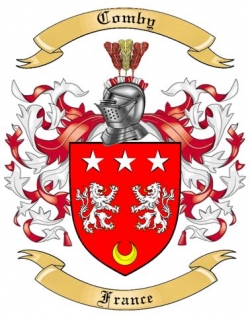 Comby Family Crest from France