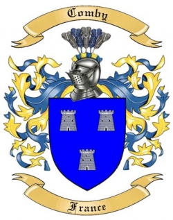 Comby Family Crest from France2