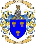 Comings Family Crest from Scotland