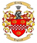 Comly Family Crest from England