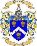 Commons Family Crest from Ireland
