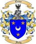 Como Family Crest from Italy