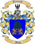 Comuzzo Family Crest from Italy