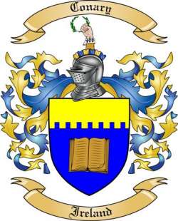 Conary Family Crest from Ireland