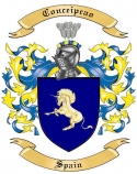 Conceipcao Family Crest from Spain