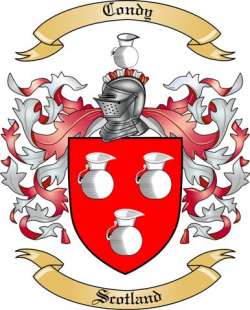 Condy Family Crest from Scotland