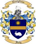 Coniglione Family Crest from Italy