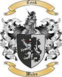 Conk Family Crest from Wales