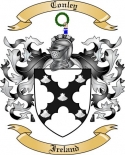 Conley Family Crest from Ireland