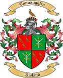 Connaughten Family Crest from Ireland