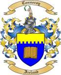 Conneroy Family Crest from Ireland