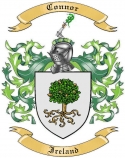 Connor Family Crest from Ireland1