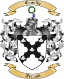 Conolly Family Crest from Ireland