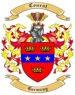 Conrat Family Crest from Germany