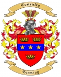 Conratty Family Crest from Germany
