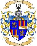 Consolo Family Crest from Italy