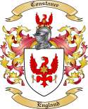Constance Family Crest from England