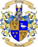 Contag Family Crest from Germany