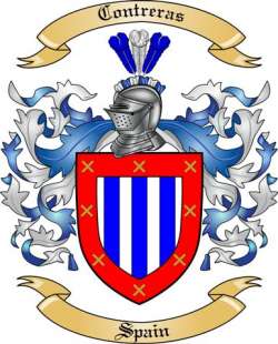 Contreras Family Crest from Spain