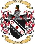 Convy Family Crest from Ireland
