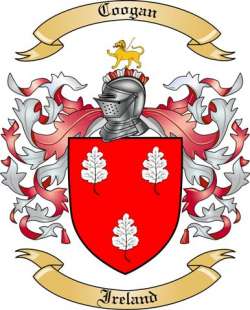 Coogan Family Crest from Ireland