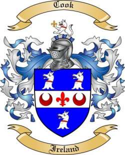 Cook Family Crest from Ireland2