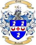 Cook Family Crest from Ireland2