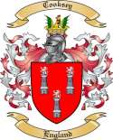 Cooksey Family Crest from England