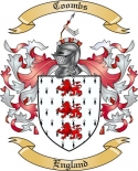 Coombs Family Crest from England