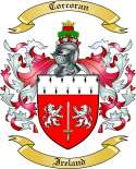 Corcoran Family Crest from Ireland