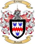 Cormac Family Crest from Ireland