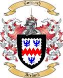 Cormach Family Crest from Ireland