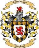 Cornwaleys Family Crest from England