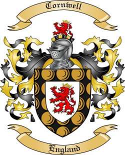 Cornwell Family Crest from England