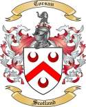 Corsan Family Crest from Scotland
