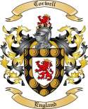 Corwell Family Crest from England