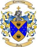 Cosmanus Family Crest from Italy