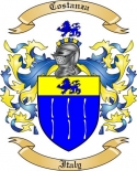 Costanza Family Crest from Italy2