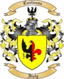 Costanza Family Crest from Italy3