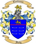 Costanzo Family Crest from Italy