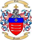 Cote Family Crest from France