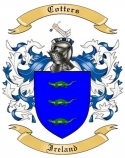 Cotters Family Crest from Ireland