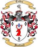 Cottes Family Crest from Scotland