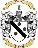 Cottun Family Crest from England