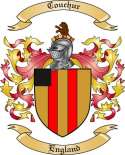 Couchur Family Crest from England